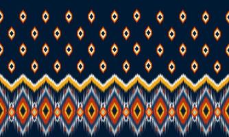 Geometric ethnic oriental pattern traditional Design for background,carpet,wallpaper,clothing,wrapping,Batik,fabric,Vector illustration.embroidery style. vector