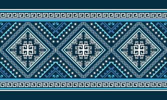 Abstract ethnic ikat chevron pattern vector
