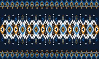 Geometric ethnic oriental pattern traditional Design for background,carpet,wallpaper,clothing,wrapping,Batik,fabric,Vector illustration.embroidery style. vector