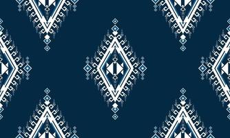 Abstract ethnic ikat chevron pattern vector