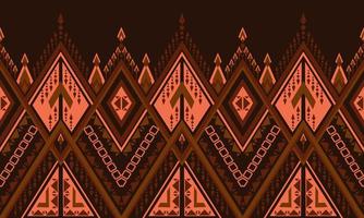 Fondo étnico abstracto del modelo del chevron del ikat. , alfombra, papel tapiz, ropa, envoltura, batik, tela, estilo de ilustración vectorial. vector
