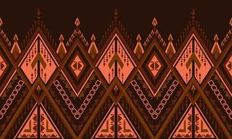 Abstract ethnic ikat chevron pattern background. ,carpet,wallpaper,clothing,wrapping,Batik,fabric,Vector illustration.embroidery style. vector