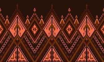 Abstract ethnic ikat chevron pattern background. ,carpet,wallpaper,clothing,wrapping,Batik,fabric,Vector illustration.embroidery style. vector