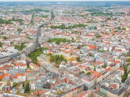 HDR Berlin aerial view photo