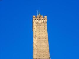 HDR Asinelli tower in Bologna photo