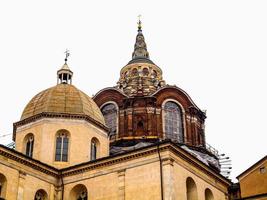 HDR Turin Cathedral dome photo