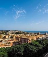 HDR Aerial view of Cagliari photo