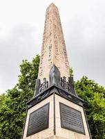 HDR Egyptian obelisk, London photo