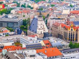 HDR Leipzig aerial view photo