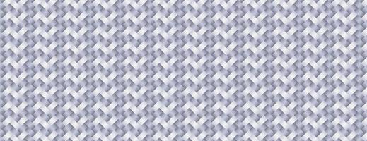 Square white wicker background pattern. Vector illustration. Simple woven texture. Abstract banner background.