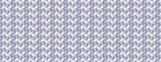 Square white wicker background pattern. Vector illustration. Simple woven texture. Abstract banner background.