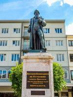 HDR Gutenberg Monument in Mainz photo