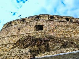 HDR Edinburgh castle in Scotland photo