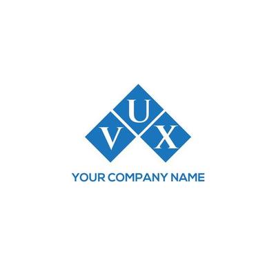 VUX letter logo design on white background. VUX creative initials letter logo concept. VUX letter design.