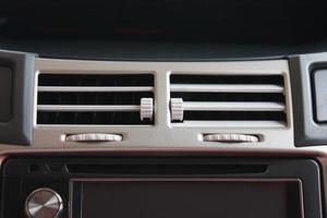 Air conditioner in compact car photo