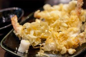 Tempura Fried shrimp Japanese style photo