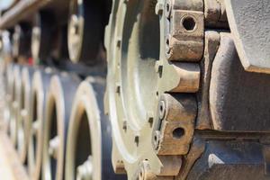 Military Tank close up photo