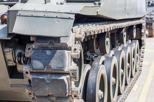 Military Tank close up photo