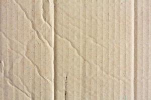 Cardboard texture close up