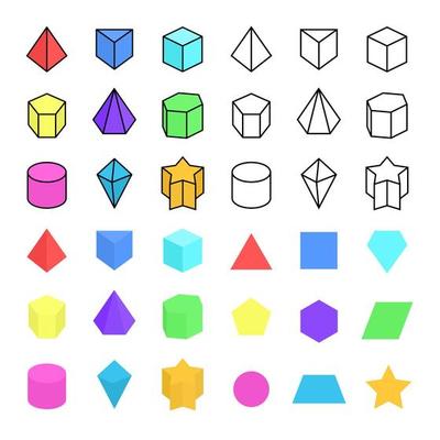 2d Shapes Vector Art, Icons, and Graphics for Free Download