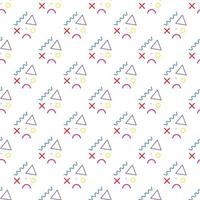 Modern abstract repeat geometric graphic seamless pattern design illustration decorative art collection pro download vector