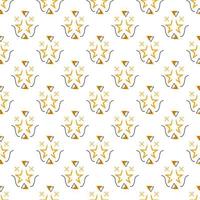 Seamless geometric modern pattern design  background pro download vector