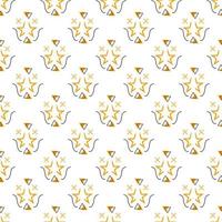 Seamless geometric modern pattern design  background pro download vector