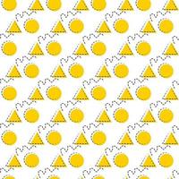 Abstract geometric seamless pattern design illustration pro download vector