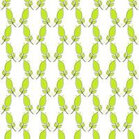 Seamless minimal flat leaves repeat pattern Design art illustration modern background decorative nature collection vector