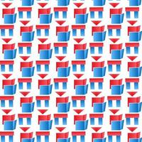 Seamless happy baby doodle playing fabric pattern design art collection illustration vector