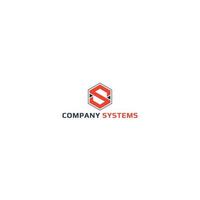 logo design inspiration for an internet storage system company which is inspired by an abstract letter s isolated with a red hexagonal shape also suitable for the company that has the initial name S vector