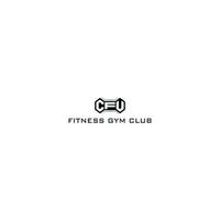 physical fitness gym logo design built from abstract letters C, F, and U isolated with abstract burble shape also suitable for businesses or brands with initial name CFU or UFC vector
