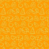 Cheese Background Pattern vector