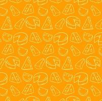 Cheese Background Pattern vector