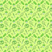 Vegetables Background Pattern vector