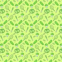 Vegetables Background Pattern vector