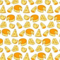 Cheese Background Pattern vector