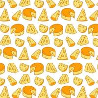 Cheese Background Pattern vector