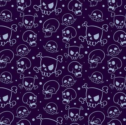 Skull Background Pattern