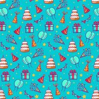 Birthday Background Pattern vector