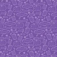 Bullet Journal Pattern Background vector