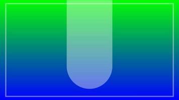 Blue and green abstract geometric background for banner vector