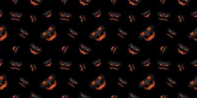 Halloween seamless pattern design vector