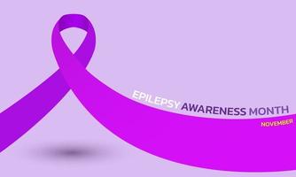 National Epilepsy Awareness Month. vector