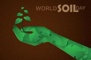 World Soil Day Design Vector Illustration for Poster Background and Banner Design