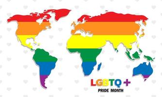 Happy Pride Day concept for LGBTQ community. vector