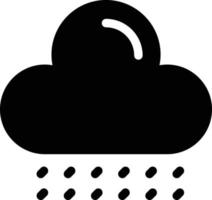ilustración de vector de lluvia de nubes en un fondo. símbolos de calidad premium. iconos vectoriales para concepto y diseño gráfico.