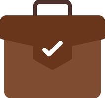 briefcase vector illustration on a background.Premium quality symbols.vector icons for concept and graphic design.