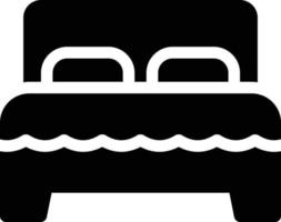 bed vector illustration on a background.Premium quality symbols. vector icons for concept and graphic design.