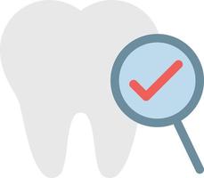 ilustración vectorial de dientes en un fondo. símbolos de calidad premium. iconos vectoriales para concepto y diseño gráfico. vector